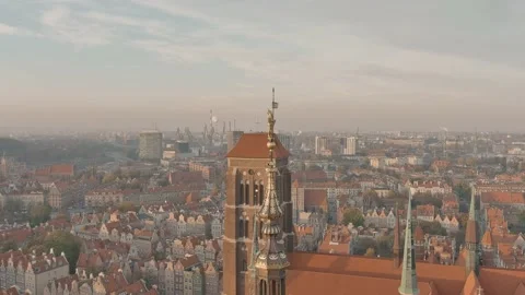 Gdansk old town Stock Footage 164112148