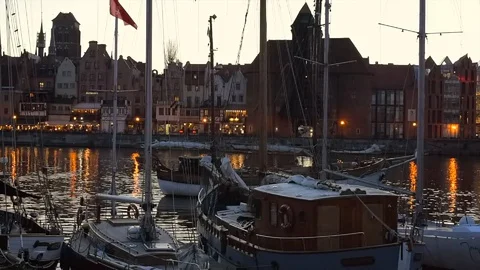 Gdansk, Poland Stock Footage 99440111