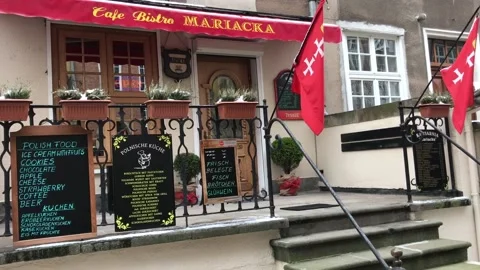 Gdansk, Poland, A store inside of a building Video stock 134285845