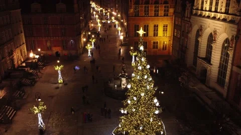 Gdansk Winter Holiday 2 Stock Footage 167239646