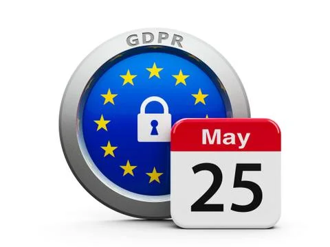 GDPR Day EU #2 Stock Illustration