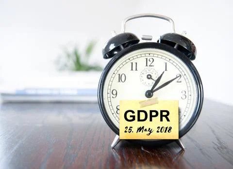 GDPR General Data Protection Regulation Stock Photos