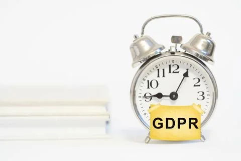 GDPR General Data Protection Regulation Stock Photos