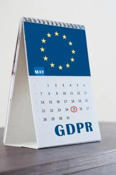 GDPR General Data Protection Regulation Stock Photos