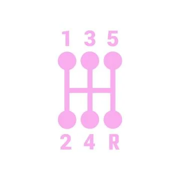 Gear box Icon. Gear box Flat Icon Symbol Vector Illustration Stock Illustration