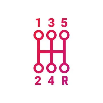 Gear box Icon. Gear box Gradient Icon Symbol Vector Illustration Stock Illustration