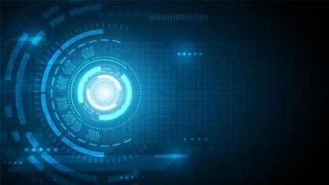 Gear circuit technology background 스톡 일러스트