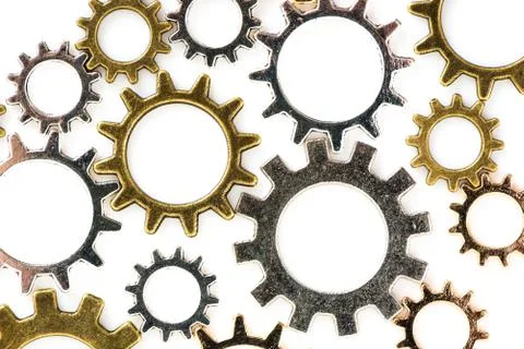 Gear, close-up shooting Stock Photos