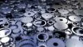 Gear cogs rotating system gearbox watch mechanism HD Footage