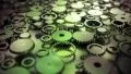 Gear cogs rotating system gearbox watch mechanism 4K 4k or 4k+ Resolution