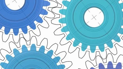 The gear concept Stock Footage 35253698