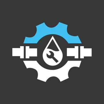 Gear with drop down arrow trade crisis economy oil price crash gradient style ic Illustrazione stock