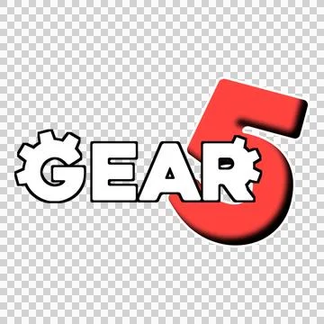 Gear Five Stock Illustration