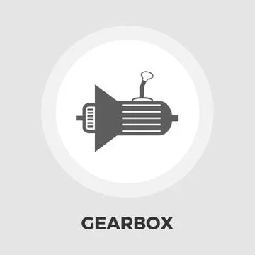 Gear flat icon イラスト素材