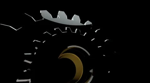 Gear Stock Footage 8973995