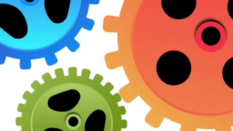 Gear Stock Footage 338297725