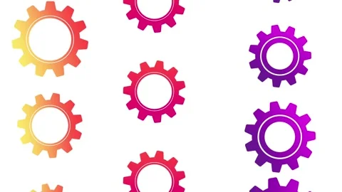 Gear Stock Footage 338297728