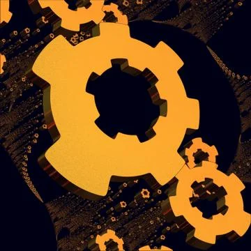 Gear Force Stock-Illustration