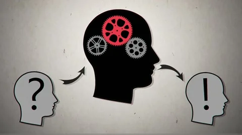 Gear head. Vector animation2 Stock Footage 40985579