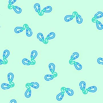 Gear hooks titanium ultralight vector seamless pattern Stock Illustration