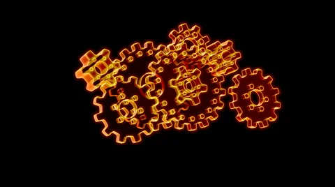 Gear hot 05 Stock Footage 6291295