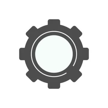 Gear icon. Development sign. Teamwork concept. Vector illustration Stock Illustration