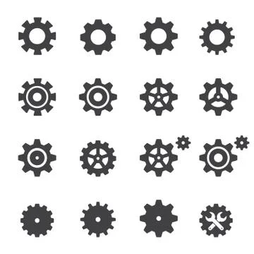 Gear icon Stock Illustration
