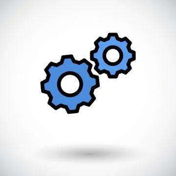 Gear icon Stock Illustration