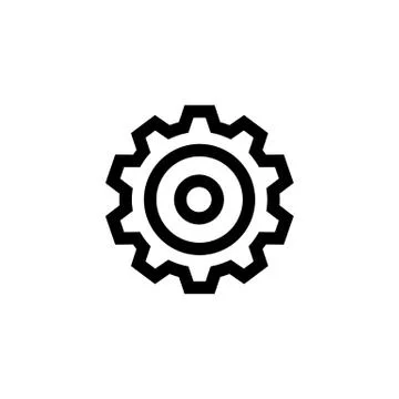 Gear Icon Stock Illustration