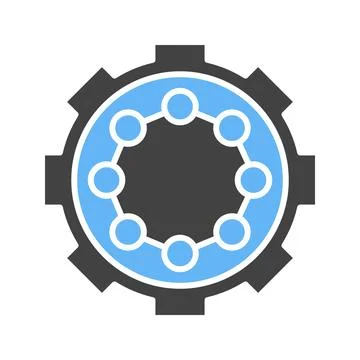 Gear Icon Image. Stock Illustration