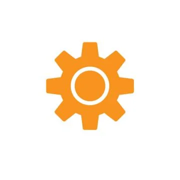Gear icon, settings symbol vector イラスト素材