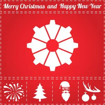 Gear Icon Vector Stock Illustration