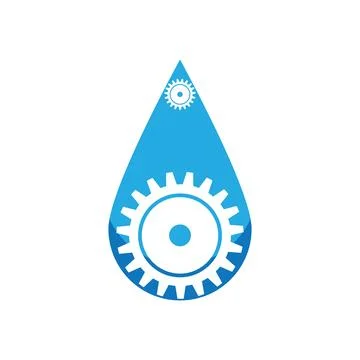 Gear icon vector Stock Illustration