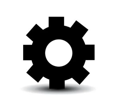 Gear icon vector illustration Stock Illustration