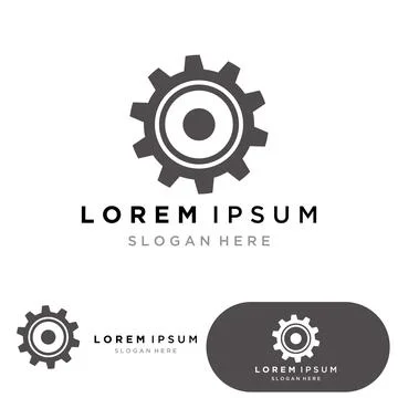 Gear icon vector set. clockwork illustration sign collection. Mechanics symbo Stock Illustration