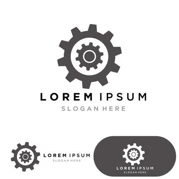 Gear icon vector set. clockwork illustration sign collection. Mechanics symbo Illustrazione stock