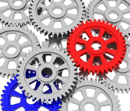 The gear Stock Illustration