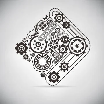 Gear Stock Illustration
