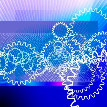 Gear-illustration Stock Illustration