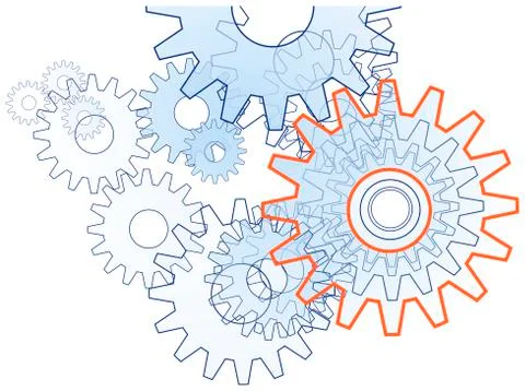 Gear-illustration Stock Illustration