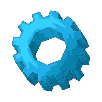 Gear illustration Illustrazione stock