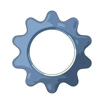 Gear illustration 스톡 일러스트