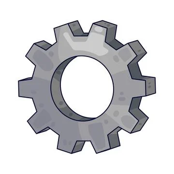 Gear illustration 스톡 일러스트