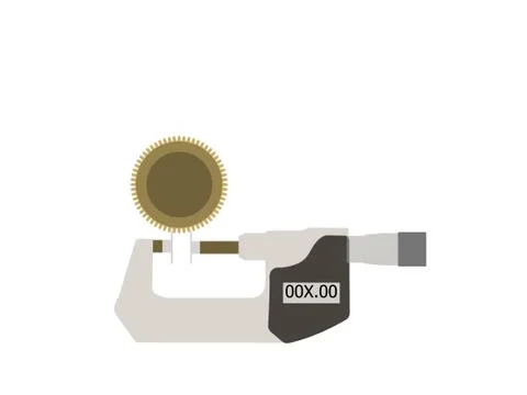 Gear Inspection Stock Illustration