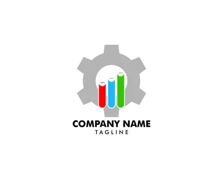 Gear labs logo vector icon illustration Stock Illustration