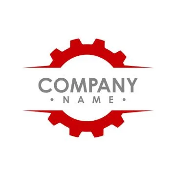 Gear logo concept- vector logo concept illustration. Abstract logo sign. Gear Stock Illustration