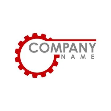 Gear logo concept- vector logo concept illustration. Abstract logo sign. Gear Stock Illustration