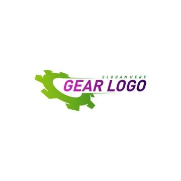 Gear logo Design Vector Template. Mechanic Icon Symbol. Colorful Icon Stock Illustration