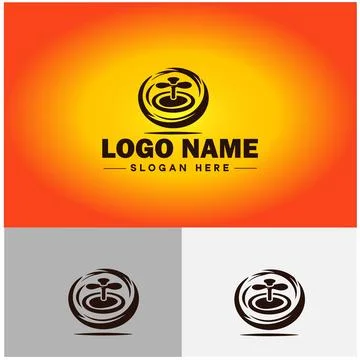 Gear logo icon vector for business brand app icon cogwheel mechanic engine .. Illustrazione stock