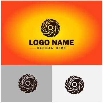 Gear logo icon vector for business brand app icon cogwheel mechanic engine .. Illustrazione stock